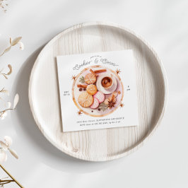 クッキーアンドココアホリデーパーティー招待状 招待状