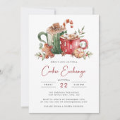 クッキーエクスチェンジホリデイ招待状 招待状 (正面)