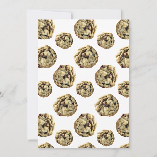 クッキーエクスチェンジホリデーパーティー招待状 招待状 (裏面)