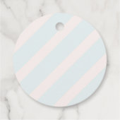 クッキーキュートかわいいジンジャーブレッドマン フェイバータグ (裏面)