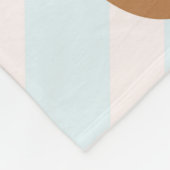 クッキーキュートジンジャーブレッドマン フリースブランケット (角)