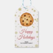クッキーギフトラベル，休日メッセージカード ギフトタグ (正面)