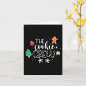 クッキークルークリスマスベーキングクッキーラバーキッズウォム カード (黄色い花)