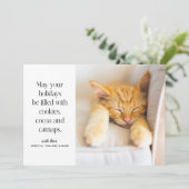 クッキーココアキャッツペット シーズンカード (スタンド正面)