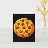 クッキーシャツ メンズ レディース キッズ チョコチップクッキー カード (黄色い花)