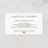 クッキーズケーキベーカリー 名刺 (裏面)