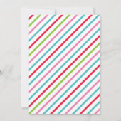 クッキーズ飾パーティの招待状ホリデーパーティー 招待状 (裏面)