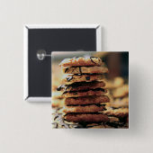 クッキータワー 缶バッジ (正面&裏面)