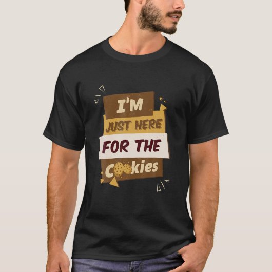 クッキーチョコチップディップMの為に来ただけだ Tシャツ (正面)