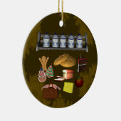 クッキートリートフードキッチンオーナメント セラミックオーナメント (右)