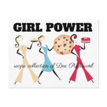 クッキーパイレトロ女子ベーキングレシピカード