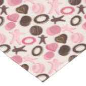 クッキーパーティーおもしろいハッピーホリデー！ テーブルクロス (アングル)