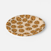 クッキープリントオンクリーム紙プレート ペーパープレート (アングル)