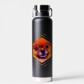 "クッキーベア"プチ真空絶縁ボトル ウォーターボトル (背面)