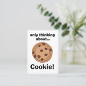 クッキーベーカリーレストランだけを考えて 名刺 (スタンド正面)