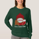 クッキーベーキングのクリスマスTシャツ Tシャツ (正面)