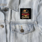 クッキーベーキングクイーンベイカーベーカリークリスマス 缶バッジ (インサイチュ)