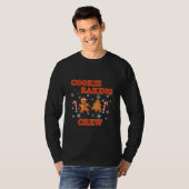 クッキーベーキングクルーのクリスマス Tシャツ (正面フル)