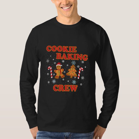 クッキーベーキングクルーのクリスマス Tシャツ (正面)