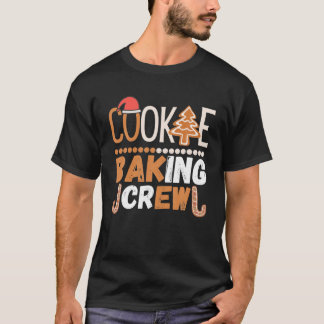 クッキーベーキングクルークリスマスパジャマスファミリー Tシャツ