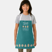 クッキーベーキングクルー子供たち子供ベーキングエプロン エプロン (インサイチュ)