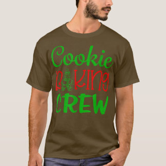 クッキーベーキングクルーBaker Bake Kids Girls Women Xma Tシャツ