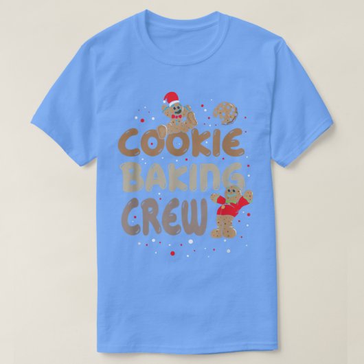 クッキーベーキングクルーChristmas Gingerbread 931 Tシャツ (デザイン正面)