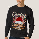 クッキーベーキングクルーChristmas Santa Gingerbread Xma スウェットシャツ<br><div class="desc">クッキーベーキングクルーChristmas Santa Gingerbreadクリスマス</div>