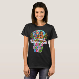 クッキーベーキングクルーGingerbreadクリスマスTシャツ Tシャツ