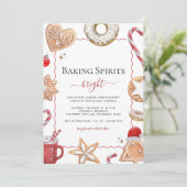 クッキーベーキングスピリッツ明るいクリスマスパーティー 招待状 (スタンド正面)