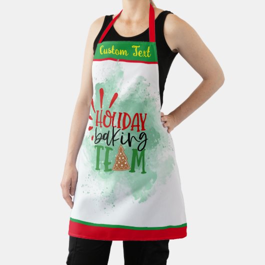 クッキーベーキングチームクリスマスベーキングチームエプロン エプロン (インサイチュ)