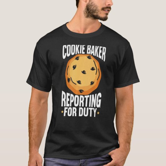 クッキーベーキングベイカー8 Tシャツ (正面)