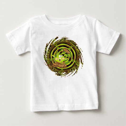 クッキーホッピー ベビーTシャツ (正面)