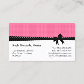 クッキーポップピンク 名刺 (裏面)