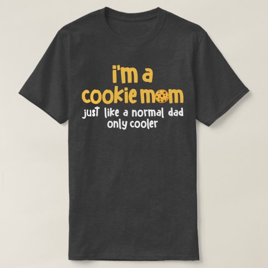 クッキーママ パティシエ バガー ヴィンテージ Tシャツ (デザイン正面)