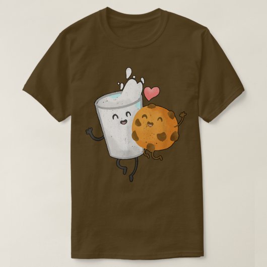 クッキーミルクラブかわいいかわいいアニメねこラーメンC Tシャツ (デザイン正面)