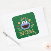 クッキーモンスタフェイクーのクロスステッチ スクエアシール (封筒)