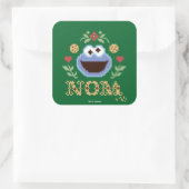 クッキーモンスタフェイクーのクロスステッチ スクエアシール (バッグ)