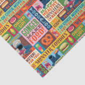 クッキーモンスターのグルメトラックパターン 薄葉紙 (詳細)