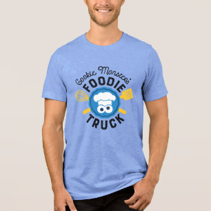 クッキーモンスターのグルメトラックロゴ トライブレンドTシャツ