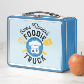 クッキーモンスターのグルメトラックロゴ メタルランチボックス (インサイチュ)