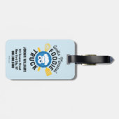 クッキーモンスターのグルメトラックロゴ ラゲッジタグ (裏面横)