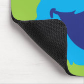 クッキーモンスターの顔 マウスパッド (コーナー)