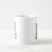 クッキーモンスターはベーコンのため| Bです コーヒーマグカップ (中央)