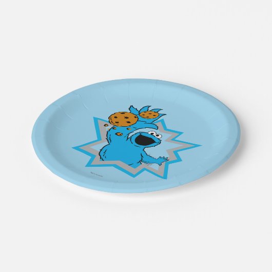 クッキーモンスターエクストリーム ペーパープレート (アングル)