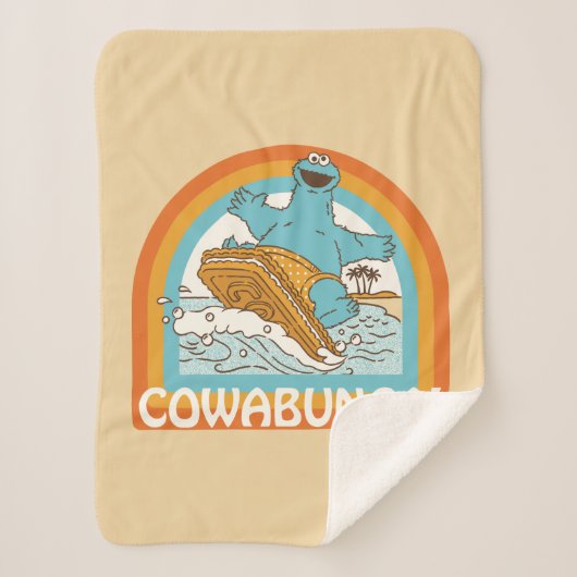 クッキーモンスターカウブンガ! シェルパブランケット (正面)