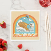 クッキーモンスターカウブンガ! スタンダードランチョンナプキン (インサイチュ)