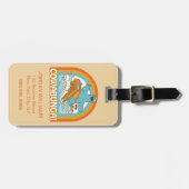 クッキーモンスターカウブンガ！ ラゲッジタグ (正面横)