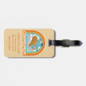 クッキーモンスターカウブンガ！ ラゲッジタグ (裏面横)