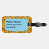 クッキーモンスターカップルのラゲッジタグ ラゲッジタグ (裏面横)